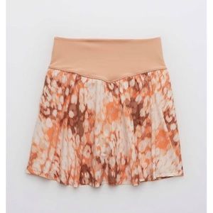 Aerie Offline Nylon Printed Tennis Skirt Size S